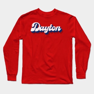 Dayton Vintage Script Long Sleeve T-Shirt